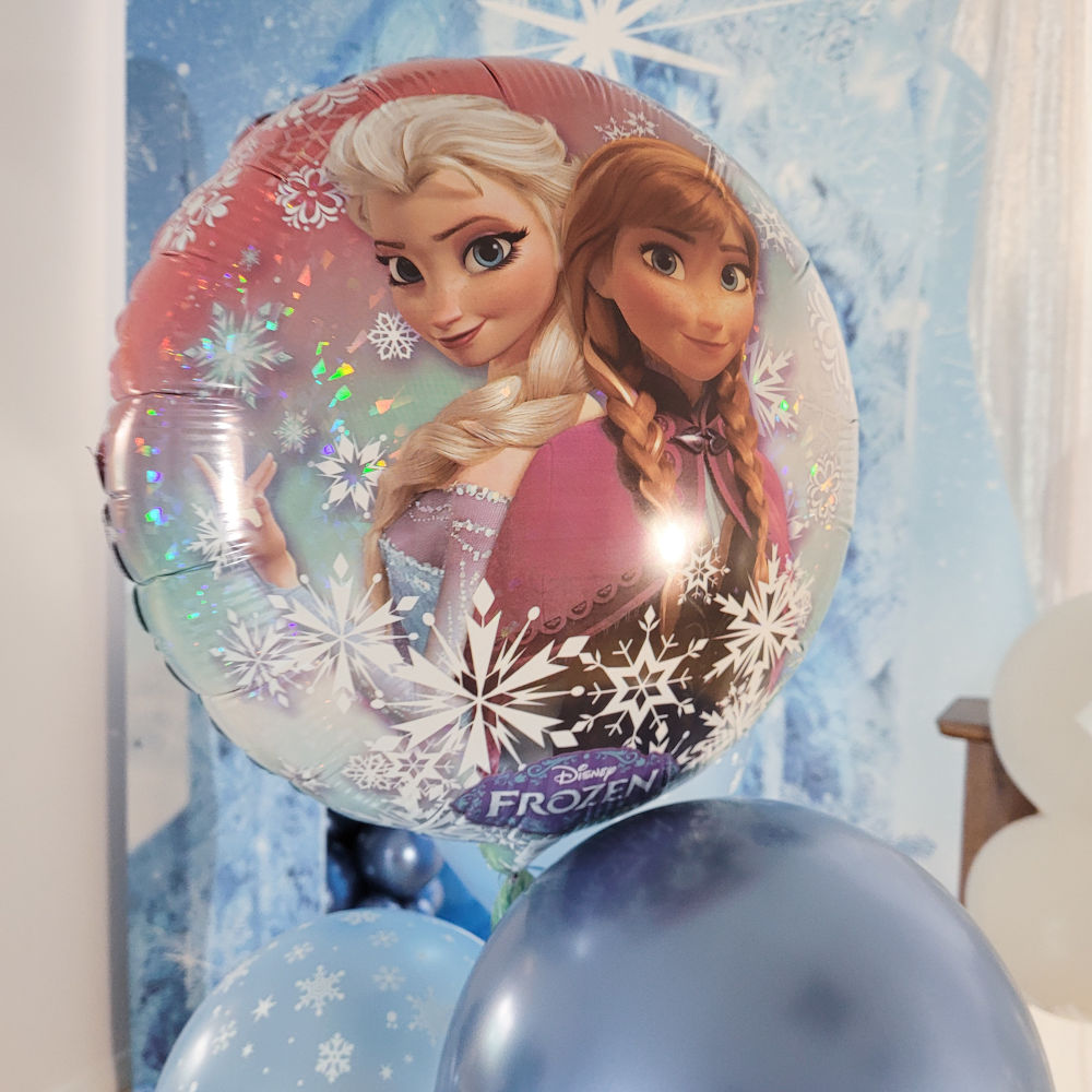 Décoration Elsa et Anna pour Anniversaire Reine des Neiges